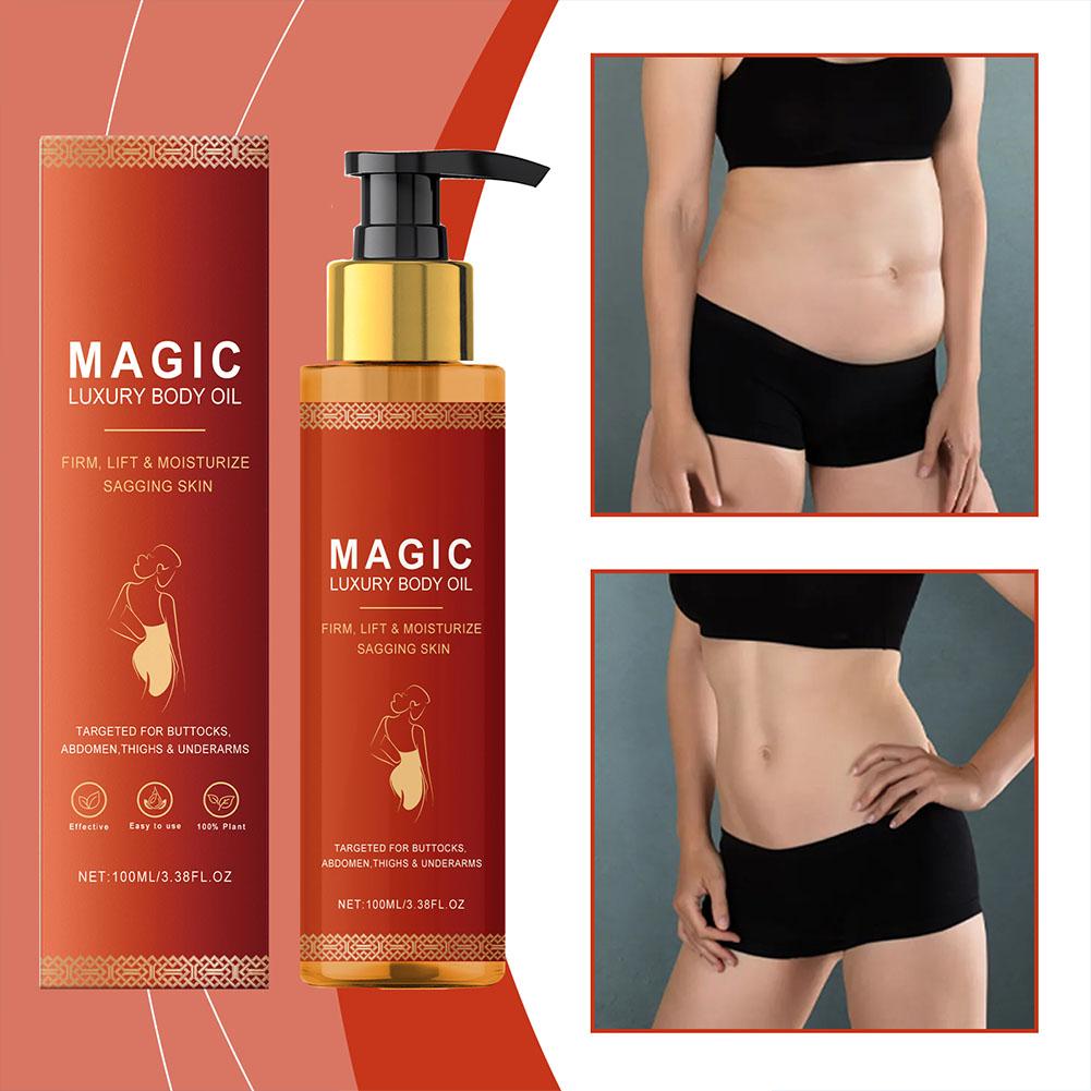 Luxury Skincare & Spa Photos - マジックラグジュアリーボディオイル 冬のスキンケアと保湿、柔らかくハリのある肌、毎日のケア、栄養と保湿