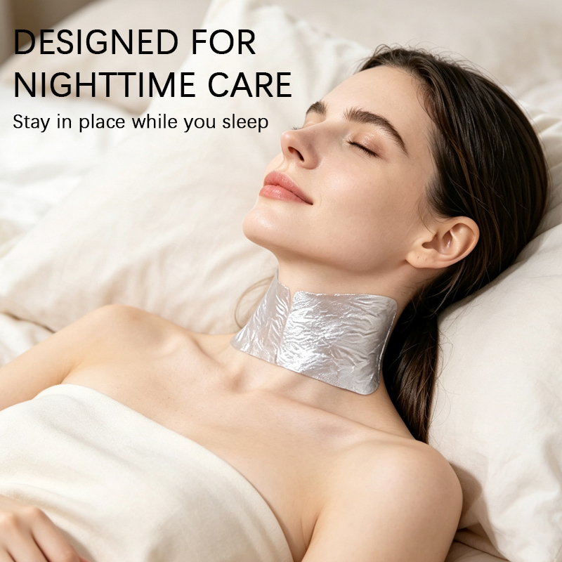 柔らかく贅沢なシワ防止ネックマスク、保湿・保水効果、肌のケア - Luxury Skincare & Spa Photos のレビューと価格