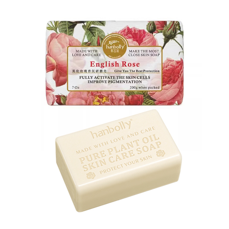 【ローズ】ハンボリー フレンチ パフューム ミル ソープ 2 - Luxury Rose Skincare のレビューと価格